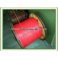 Electric heating cable for floor