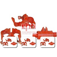 Electroplated, EN74 B Class, Fixed Clamp Scaffolding Coupler