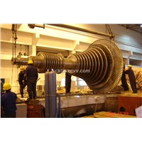 Finish machined assembled turbine rotor