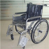Folding Powder Coated Manual Wheelchair