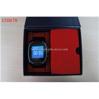 GPS watch tracker with SOS button and built-in microphone