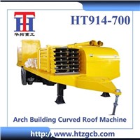 HT914-700 Arch Building Curved Roof Machine