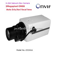 H.264 2Megapixel IP Box Camera with Vari Focal Lens
