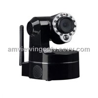 720P H.264 CMOS Pan Tilt Wireless night Vision IP Camera