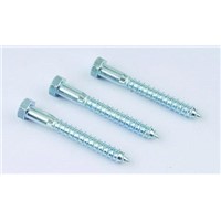 Hex head wood screw