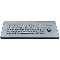 IP65 Vandal Proof Stainless Steel Desk Top Keyboard with Trackball (X-BP711D-S)