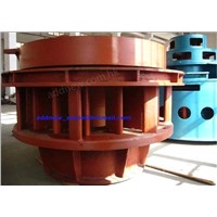 Kaplan type turbine for hydro power generator