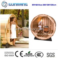 Luxury outdoor Barrel sauna room SR-158