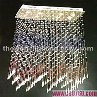 MCPL06-2012 Hot Selling Chrome Metal Stand Modern Crystal Pendant Lamp China