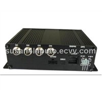 Mobile DVRs Bus DVR Support 4 channels Recording and two SD Cards (LP-200)