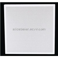 Perforated Gypsum Board Tiles with Painting Facing