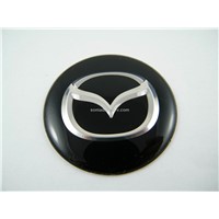 Personalized ABS adhesive car emblem with Chrome plating