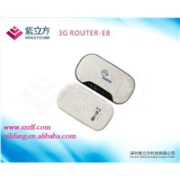 Portable MIFI 3G Router with SIM card slot and internal HSUPA MODEM