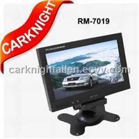 RM-7019, 7 inch on dash board car monitor for rear camera