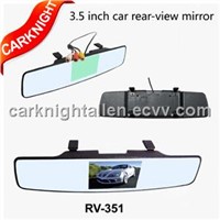 RV-351, 3.5 inch car rear view mirror,glareproof ,convex mirror