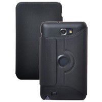 Rotate High Quality Soft PU Leather Case for Samsung Galaxy i9220 (Black)