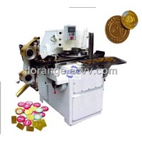 SM320 full automatic Golden Coin Chocolate packing machine