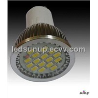 SMD LED Spolight/LED Light 5W 14pcs SMD5050 LED chips GU10 Base Cap