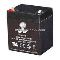 Sealed maintenance free lead acid battery 12V4.5ah