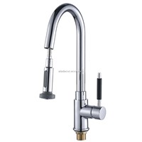 Single lever Pull-out spray kitchen faucet DH420602