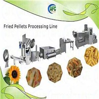 Snacks making machines---Pellet/Extruded Frying Snacks Foodstuff Processing plant