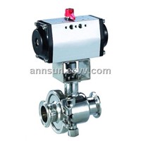 Stainless Steel Pneumatic Ball Valve