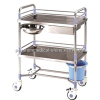 PF-17 Stainless Steel Trolley for Treatment