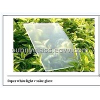 Super White Light V Solar Glass