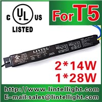 UL listed T5 T8 fluorescent lamp light slim electronic ballast