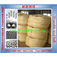 Wearable steel ball