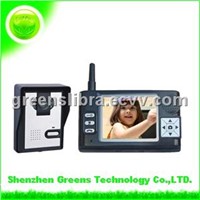 Wireless Video Door Phone Intercom System 3.5 LCD IR Peephole Camera