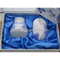 business promotional gift, blue and white porcelain office appliances (NCP-13)