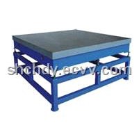 cast iron surface table