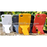 cell phone case for Iphone 4/4s with kickstand