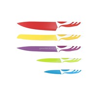color nonstick knife set