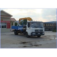 Dongfeng Truck Mounted Telescopic Boom Crane 3.2ton