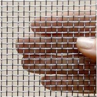 galvanized/ stainless steel square hole wire mesh