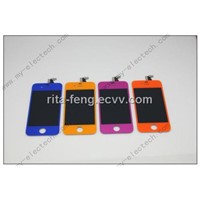 iPhone colorful kits( lcd display+touch screen+digitizer assembly)