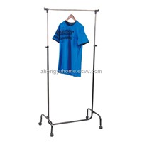 moveable, extendable,retractable steel garment rack