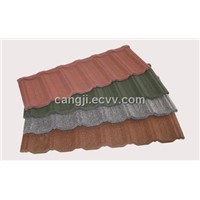 stone coated steel roofing tile