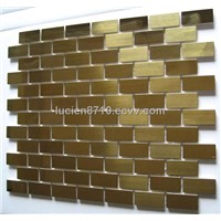 (wall panels decoration) mosaic stainless steel sheets