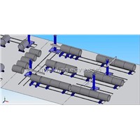 wind tower production line
