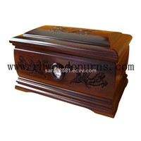 wood cremation urns