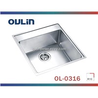 Radius 10 Undermount Sink Single Bowl (OL-0316)