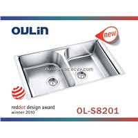Unique Desin Reddot Award Stainless Steel Sink (OL-s8201)