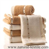 100 cotton kid towel with embroider