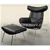 OX Lounge Chair with Ottoman