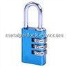 brass padlocks, combination locks (TL330-blue)