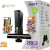 Xbox 360 Game console - 250 GB - Glossy black - includes Kinect