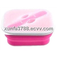 Foldable lunch box
